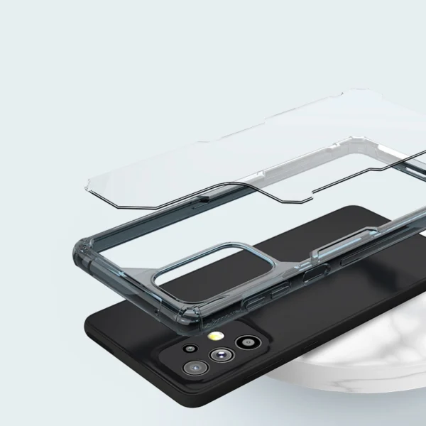 Nillkin Nature Pro case for Samsung Galaxy A73 armored cover transparent covereng