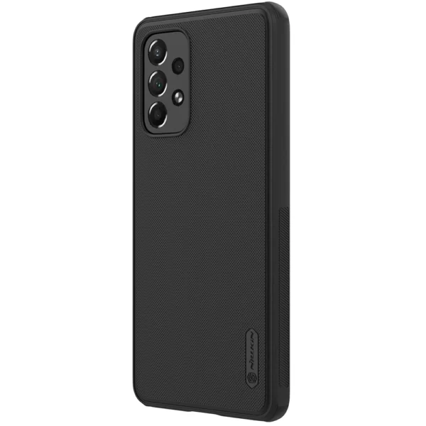 Nillkin Super Frosted Shield Pro durable case cover for Samsung Galaxy A73 blackeng