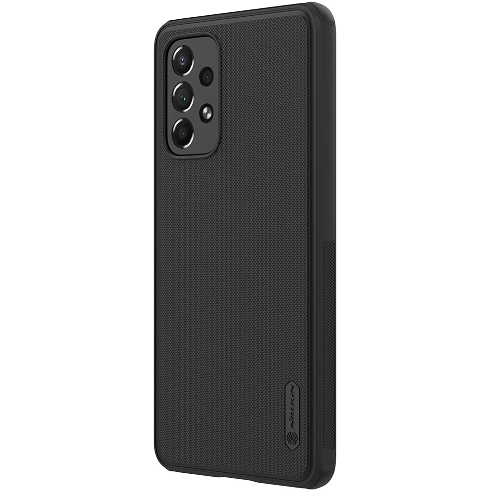 Nillkin Super Frosted Shield Pro durable case cover for Samsung Galaxy A73 blackeng
