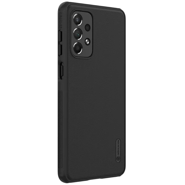 Nillkin Super Frosted Shield Pro durable case cover for Samsung Galaxy A73 blackeng