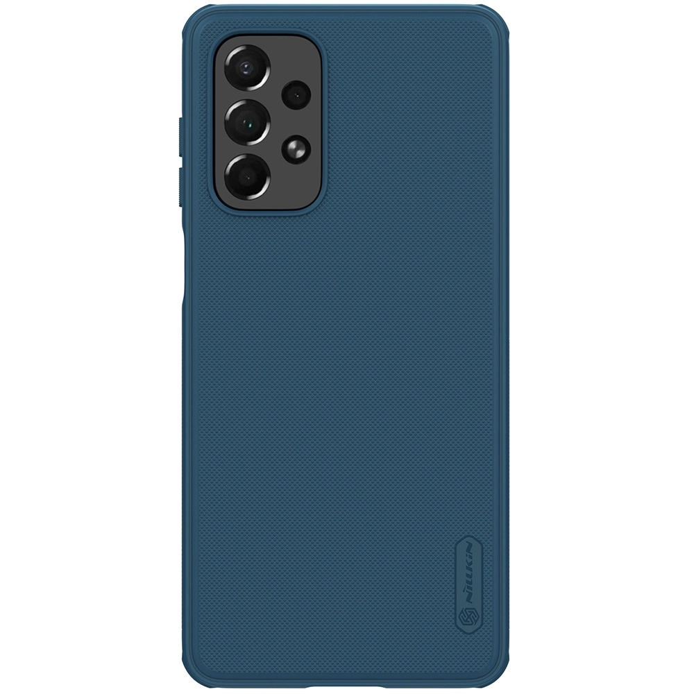 Nillkin Super Frosted Shield Pro durable case cover for Samsung Galaxy A73 blueeng