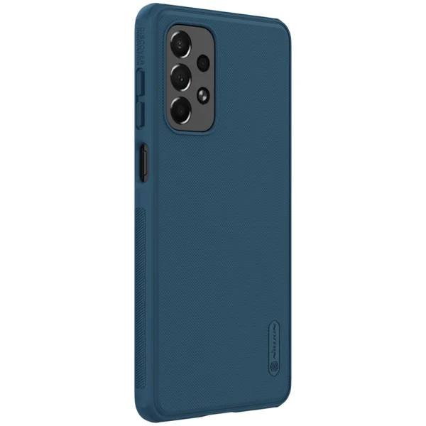 Nillkin Super Frosted Shield Pro durable case cover for Samsung Galaxy A73 blueeng