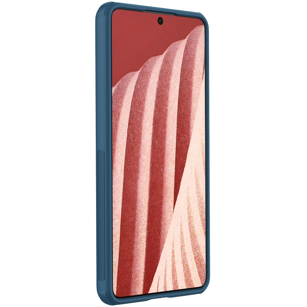 Nillkin Super Frosted Shield Pro durable case cover for Samsung Galaxy A73 blueeng