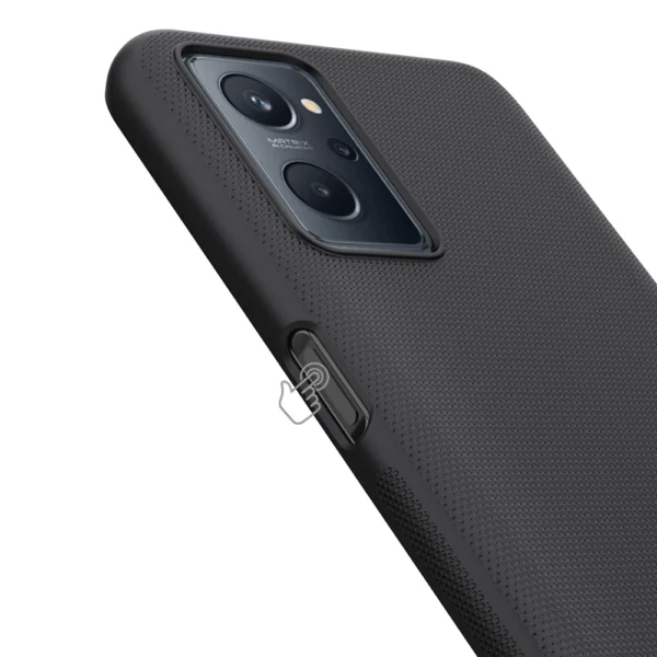 Nillkin Super Frosted Shield reinforced case cover for Realme 9i blackeng