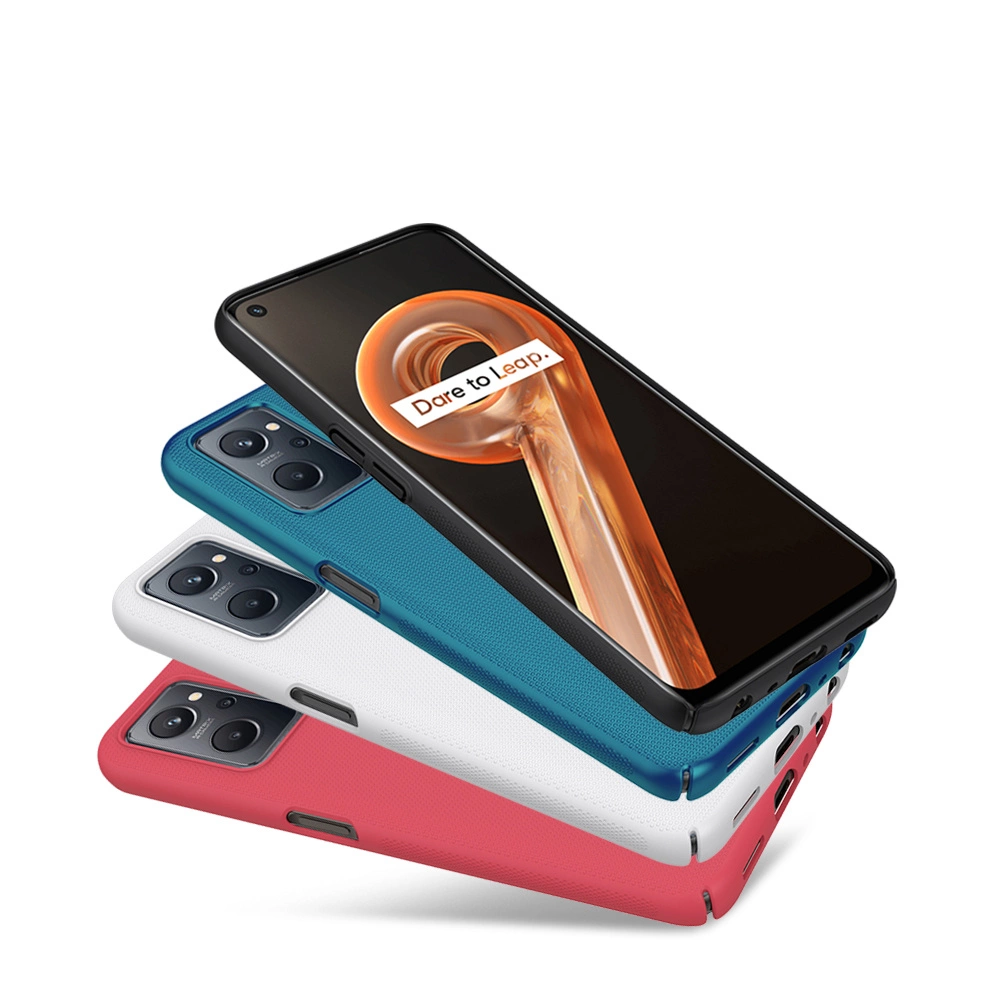 Nillkin Super Frosted Shield reinforced case cover for Realme 9i blackeng