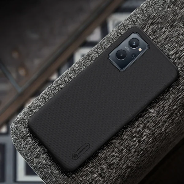 Nillkin Super Frosted Shield reinforced case cover for Realme 9i blackeng