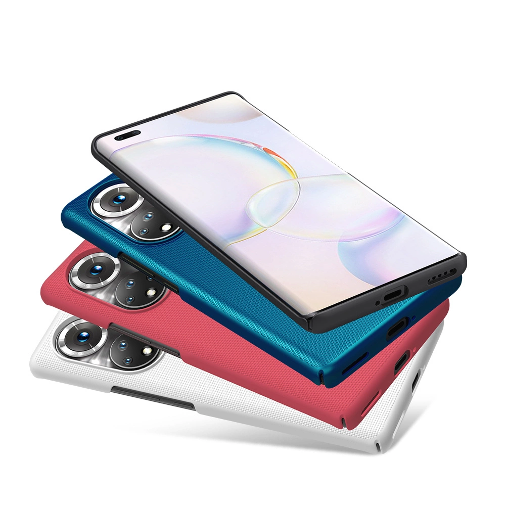 Nillkin Super Frosted Shield reinforced case cover for Honor 50 Pro blackeng