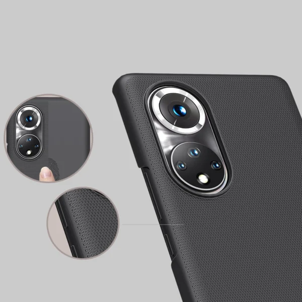 Nillkin Super Frosted Shield reinforced case cover for Honor 50 Pro blackeng