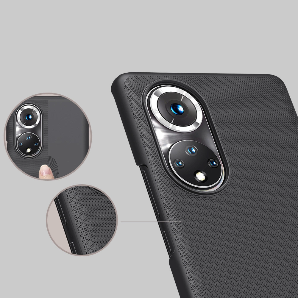 Nillkin Super Frosted Shield reinforced case cover for Honor 50 Pro blackeng