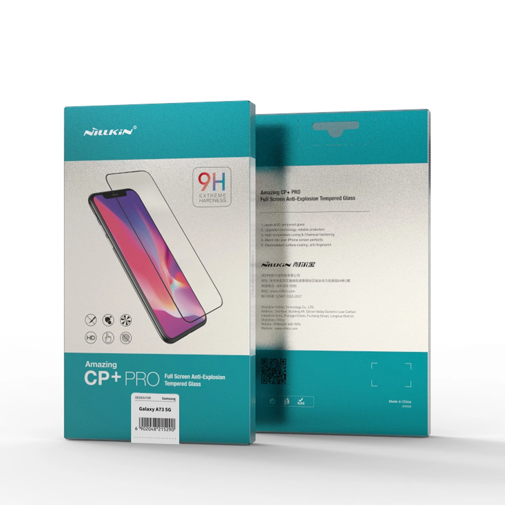Nillkin CP+PRO ultra-thin full-screen tempered glass with 0.2 mm frame 9H Samsung Galaxy A73 blackeng
