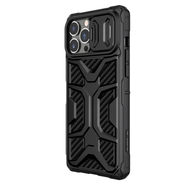 Nillkin Adventruer Case Case for iPhone 13 Pro Armored Cover with Camera Protector Blackeng