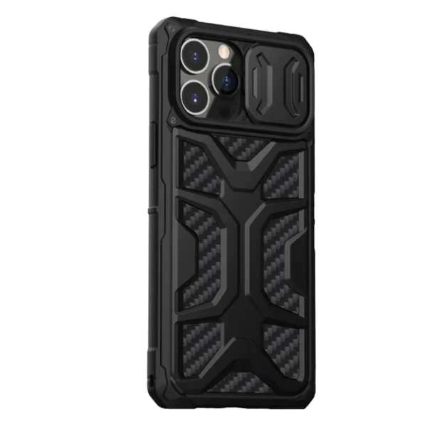 Nillkin Adventruer Case Case for iPhone 13 Pro Armored Cover with Camera Protector Blackeng