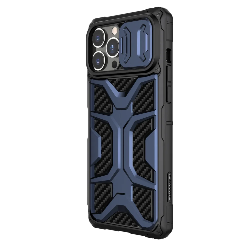 Nillkin Adventruer Case case for iPhone 13 Pro armored cover with camera cover blueeng