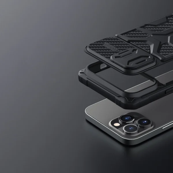 Nillkin Adventruer Case case for iPhone 13 Pro armored cover with camera cover blueeng