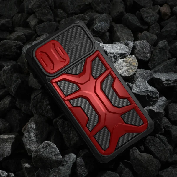 Nillkin Adventruer Case case for iPhone 13 Pro Max armored cover with camera cover redeng