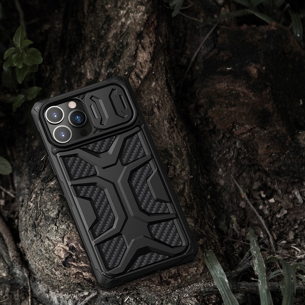 Nillkin Adventruer Case case for iPhone 13 Pro Max armored cover with camera cover redeng