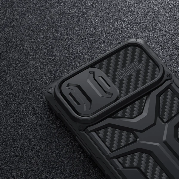 Nillkin Adventruer Case Case for iPhone 13 Pro Max Armored Cover with Camera Protector Blueeng