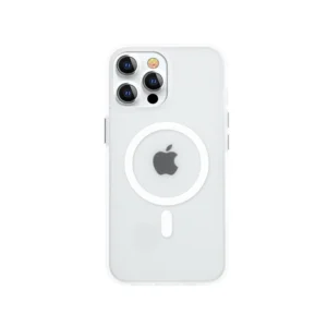 Kingxbar PQY Elegant Series Magnetic Case for iPhone 13 Pro Housing Cover White (MagSafe Compatible)eng