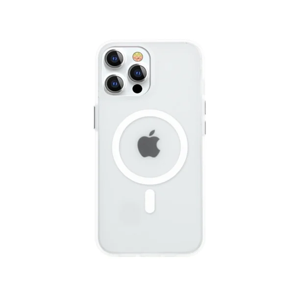 Kingxbar PQY Elegant Series Magnetic Case for iPhone 13 Pro Housing Cover White (MagSafe Compatible)eng