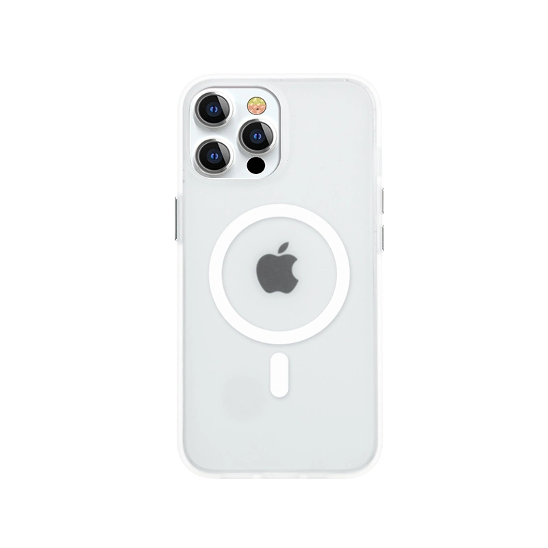 Kingxbar PQY Elegant Series Magnetic Case for iPhone 13 Pro Housing Cover White (MagSafe Compatible)eng