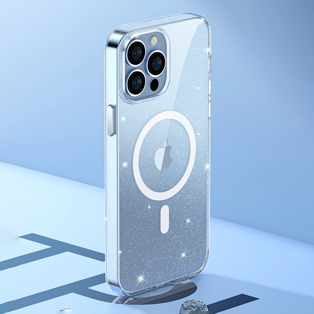 Kingxbar PQY Elegant Series Magnetic Case for iPhone 13 Pro Housing Cover White (MagSafe Compatible)eng