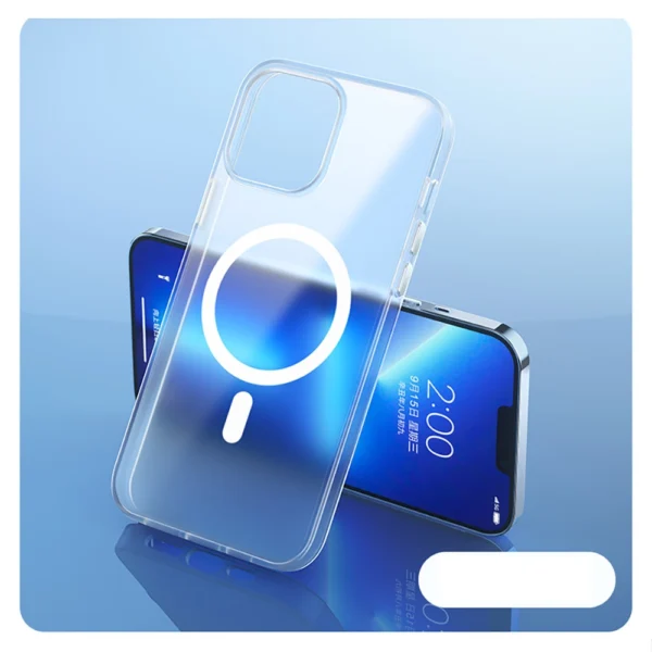 Kingxbar PQY Elegant Series Magnetic Case for iPhone 13 Pro Housing Cover White (MagSafe Compatible)eng