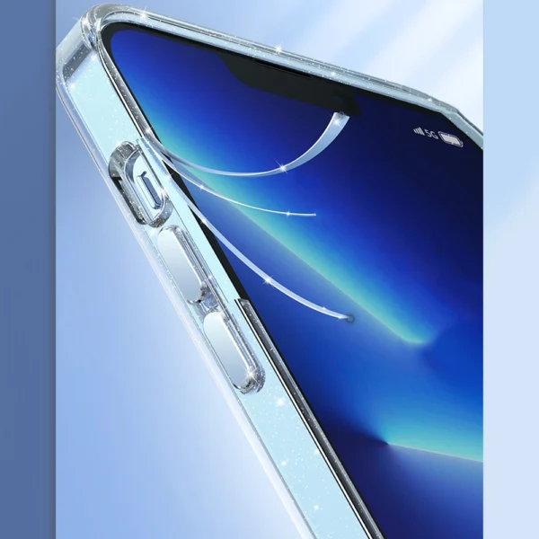 Kingxbar PQY Elegant Series Magnetic Case for iPhone 13 Pro Housing Cover White (MagSafe Compatible)eng