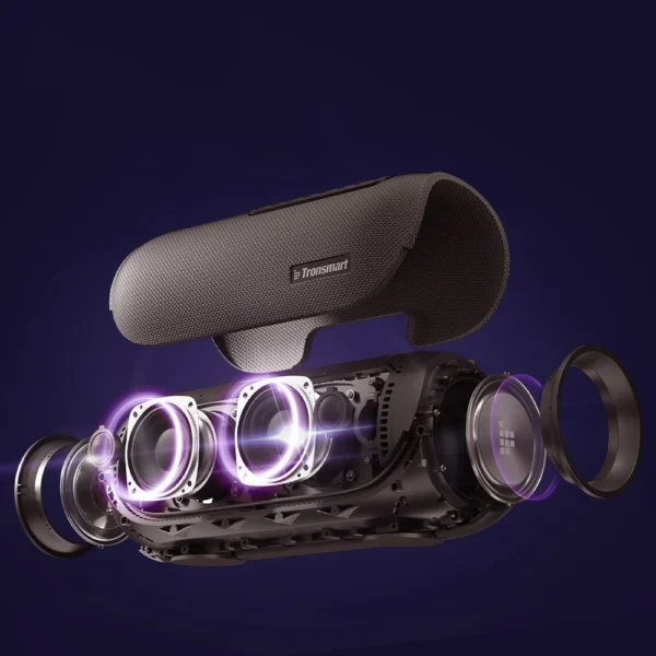 Tronsmart Bang Waterproof Wireless Bluetooth Speaker 60W with Powerbank Function Black (723928)eng