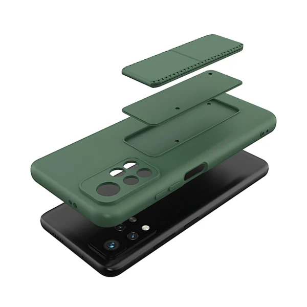 Wozinsky Kickstand Case Silicone Stand Cover for Xiaomi Redmi Note 11S / Note 11 redeng