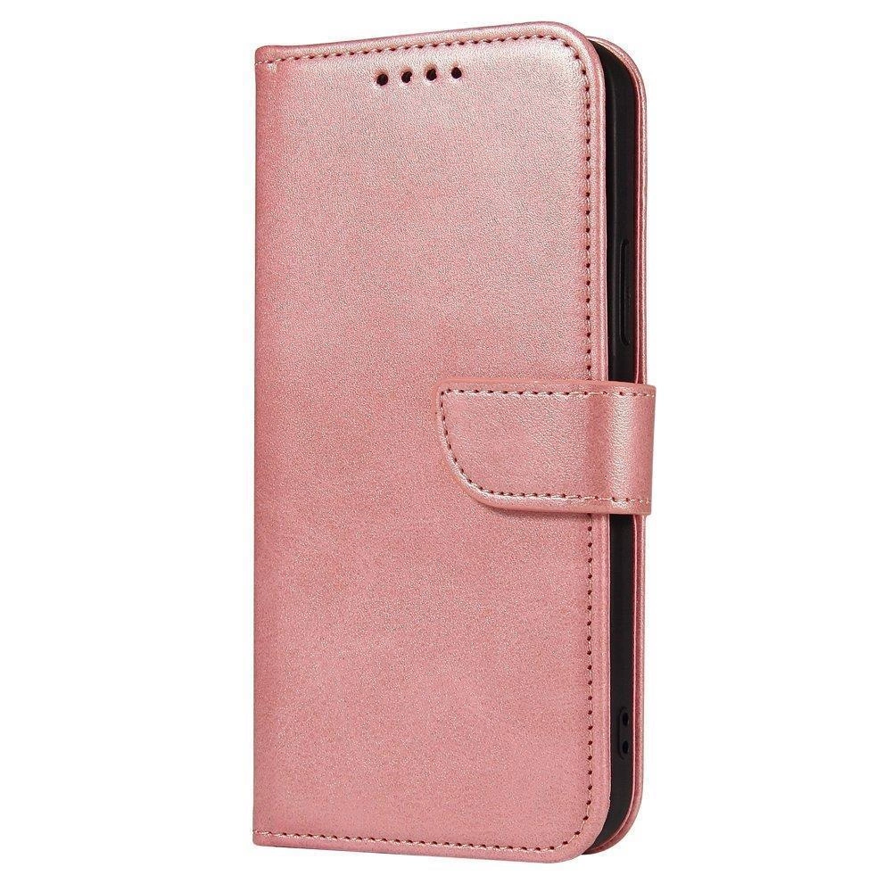 Magnet Case Elegant case cover flip cover with stand function for Xiaomi Redmi Note 11S / Note 11 pinkeng