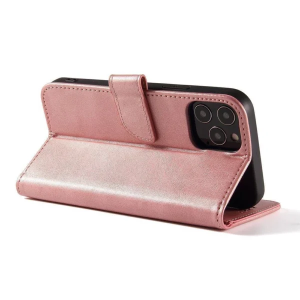 Magnet Case Elegant case cover flip cover with stand function for Xiaomi Redmi Note 11S / Note 11 pinkeng