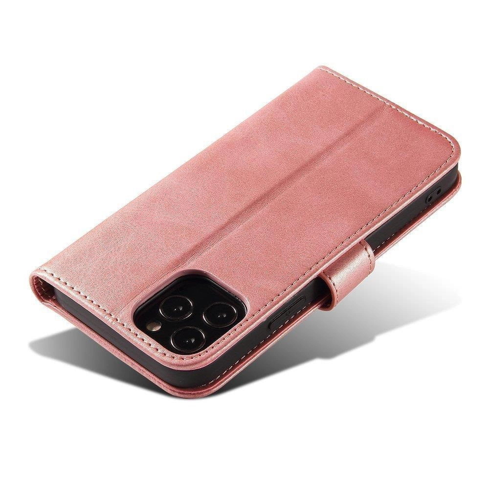 Magnet Case Elegant case cover flip cover with stand function for Xiaomi Redmi Note 11S / Note 11 pinkeng
