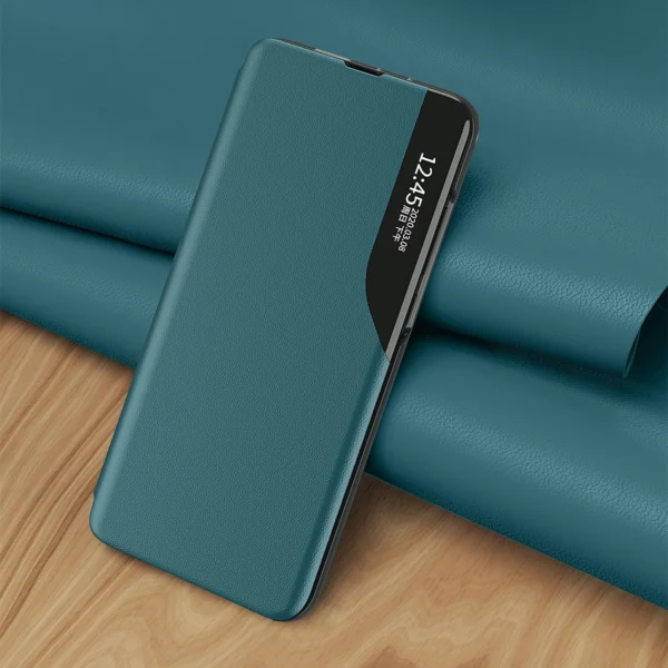 Eco Leather View Case Elegant Flip Cover Stand Function Xiaomi Redmi Note 11 Pro + 5G / 11 Pro 5G / 11 Pro Blueeng