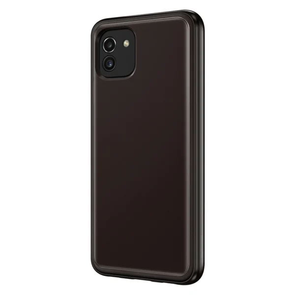 Samsung Soft Clear Cover for Samsung Galaxy A03 black (EF-QA036TBEGEU)eng