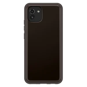 Samsung Soft Clear Cover for Samsung Galaxy A03 black (EF-QA036TBEGEU)eng