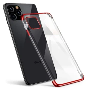 Clear Color case TPU gel cover with a metallic frame for Samsung Galaxy A13 5G redeng