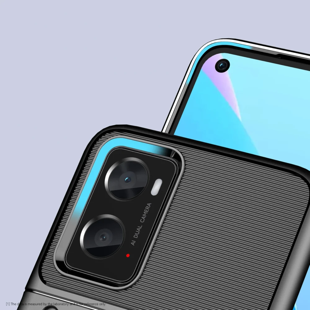 91578_6 Thunder Case flexible armored cover for Oppo A76 / Oppo A36 / Realme 9i blackeng