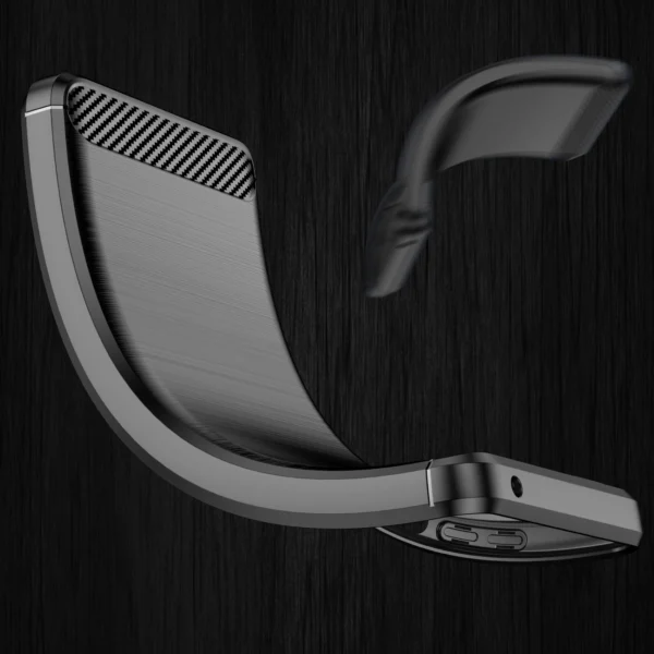 Carbon Case Flexible Cover Realme 9 Pro blackeng