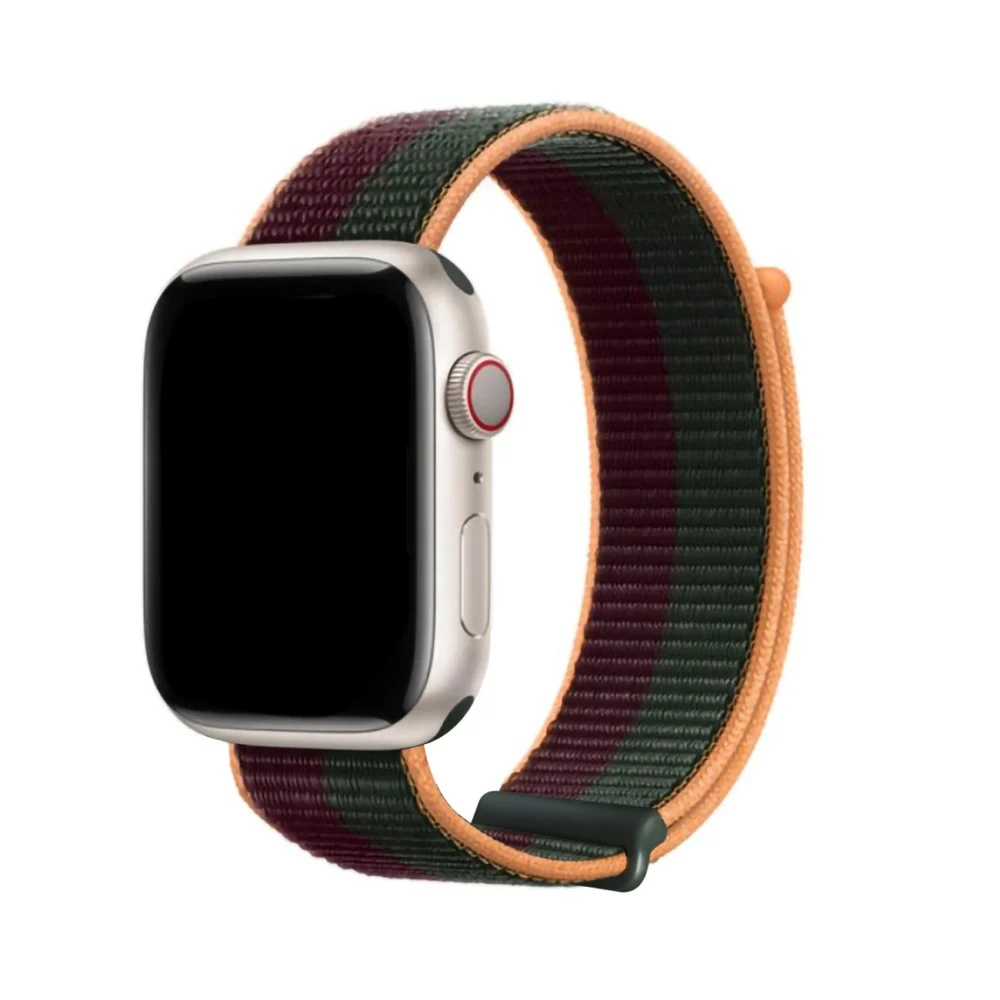 Dux Ducis Strap Strap for Watch 9 / 8 / 7 / 6 / 5 / 4 / 3 / 2 / SE (41 / 40 / 38mm) Band Bracelet Green (Sport Version)eng