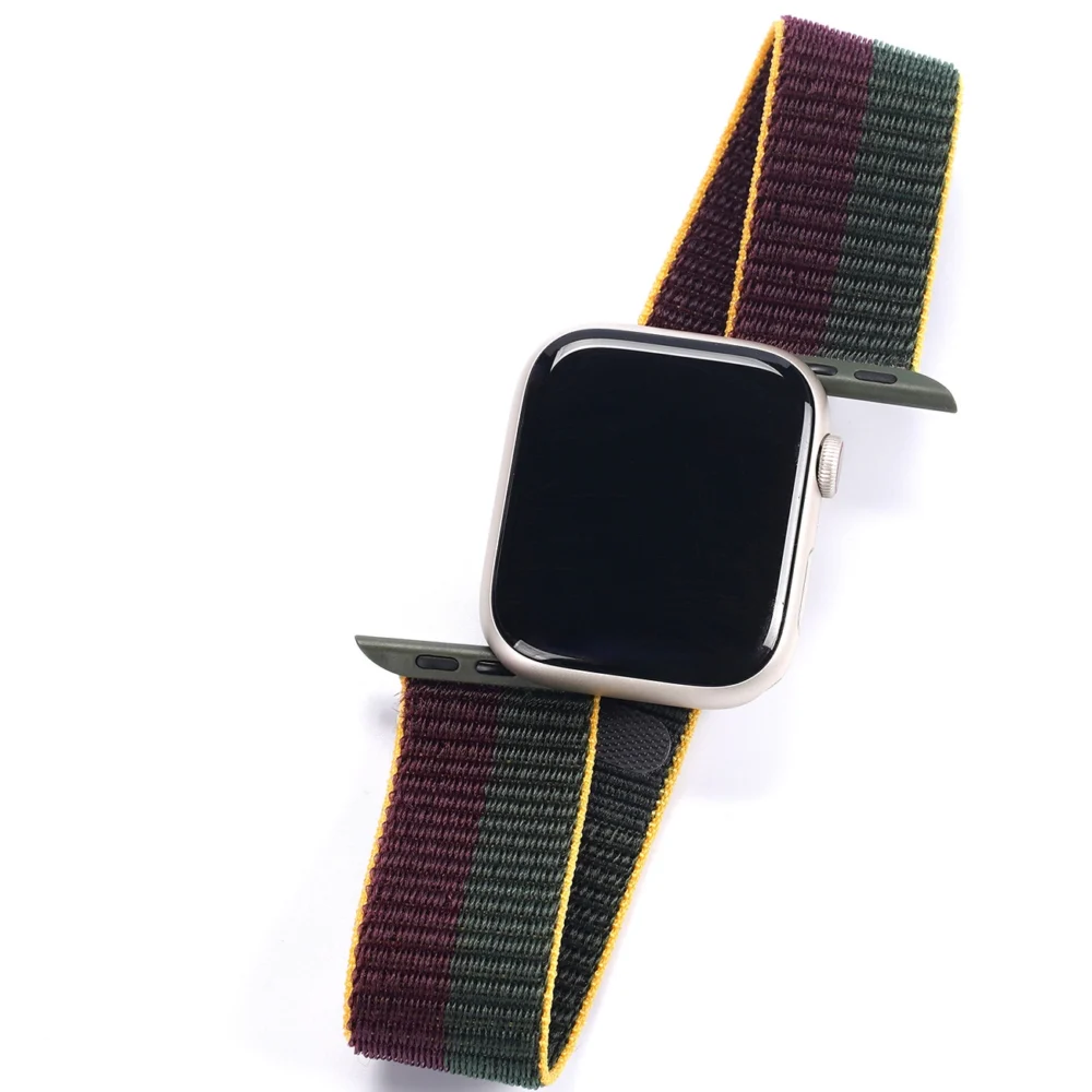 Dux Ducis Strap Strap for Watch 9 / 8 / 7 / 6 / 5 / 4 / 3 / 2 / SE (41 / 40 / 38mm) Band Bracelet Green (Sport Version)eng