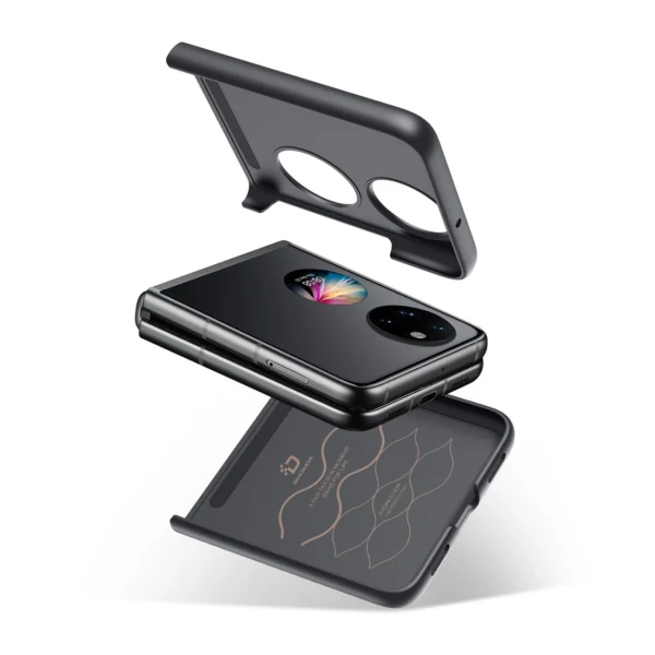 Dux Ducis Fino case is made of nylon material Huawei P50 Pocket blackeng
