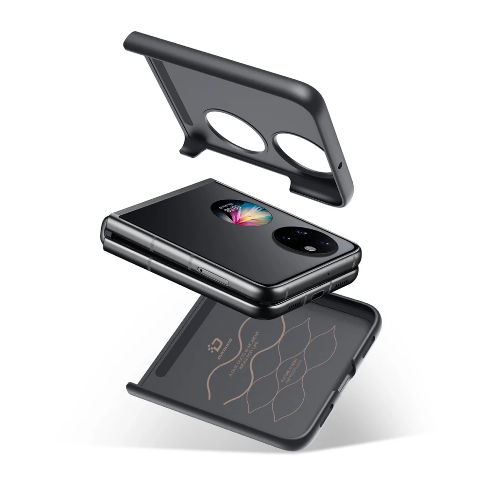 Dux Ducis Fino case is made of nylon material Huawei P50 Pocket blueeng