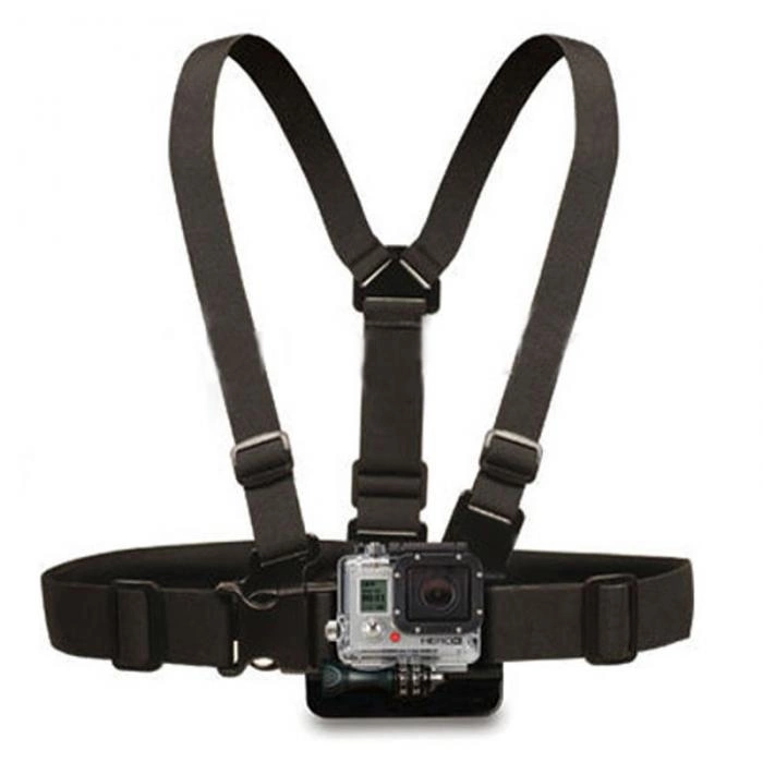 Chest Mount - Chest Harness for GoPro SJCAM Sports Cameras - Blackeng