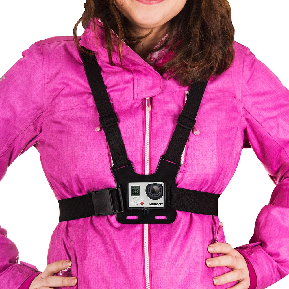 Chest Mount - Chest Harness for GoPro SJCAM Sports Cameras - Blackeng