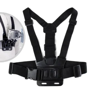Chest Mount - Chest Harness for GoPro SJCAM Sports Cameras - Blackeng