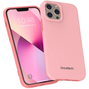 Choetech MFM Anti-drop case Made For MagSafe for iPhone 13 Pro Max pink (PC0114-MFM-PK)eng