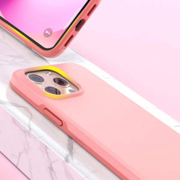 Choetech MFM Anti-drop case Made For MagSafe for iPhone 13 Pro Max pink (PC0114-MFM-PK)eng