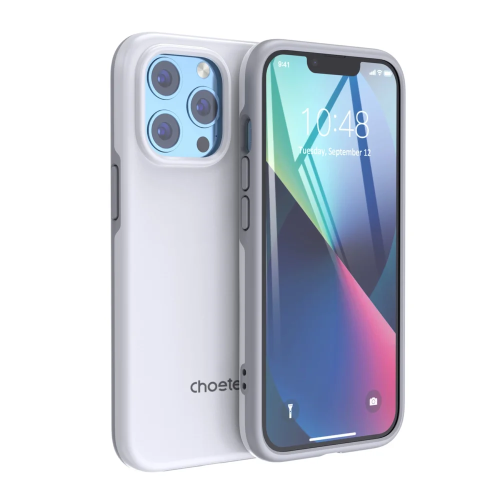 Choetech MFM Anti-drop case Made For MagSafe for iPhone 13 Pro white (PC0113-MFM-WH)eng