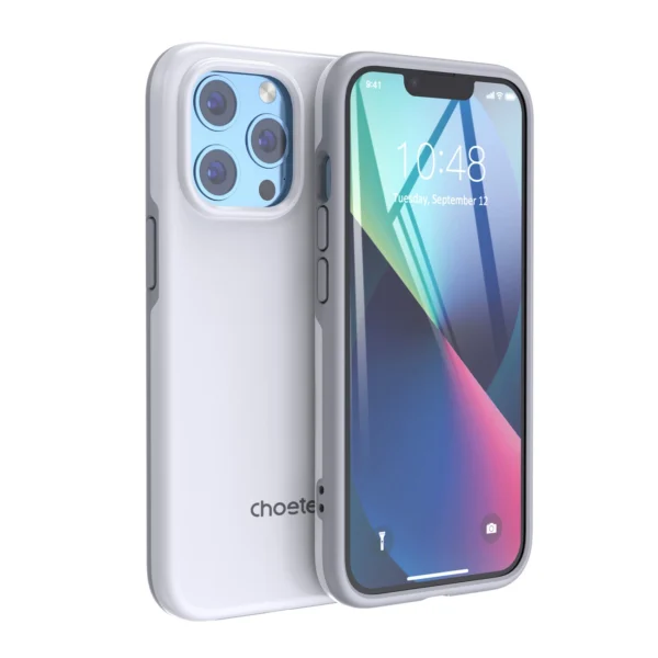 Choetech MFM Anti-drop case Made For MagSafe for iPhone 13 Pro white (PC0113-MFM-WH)eng