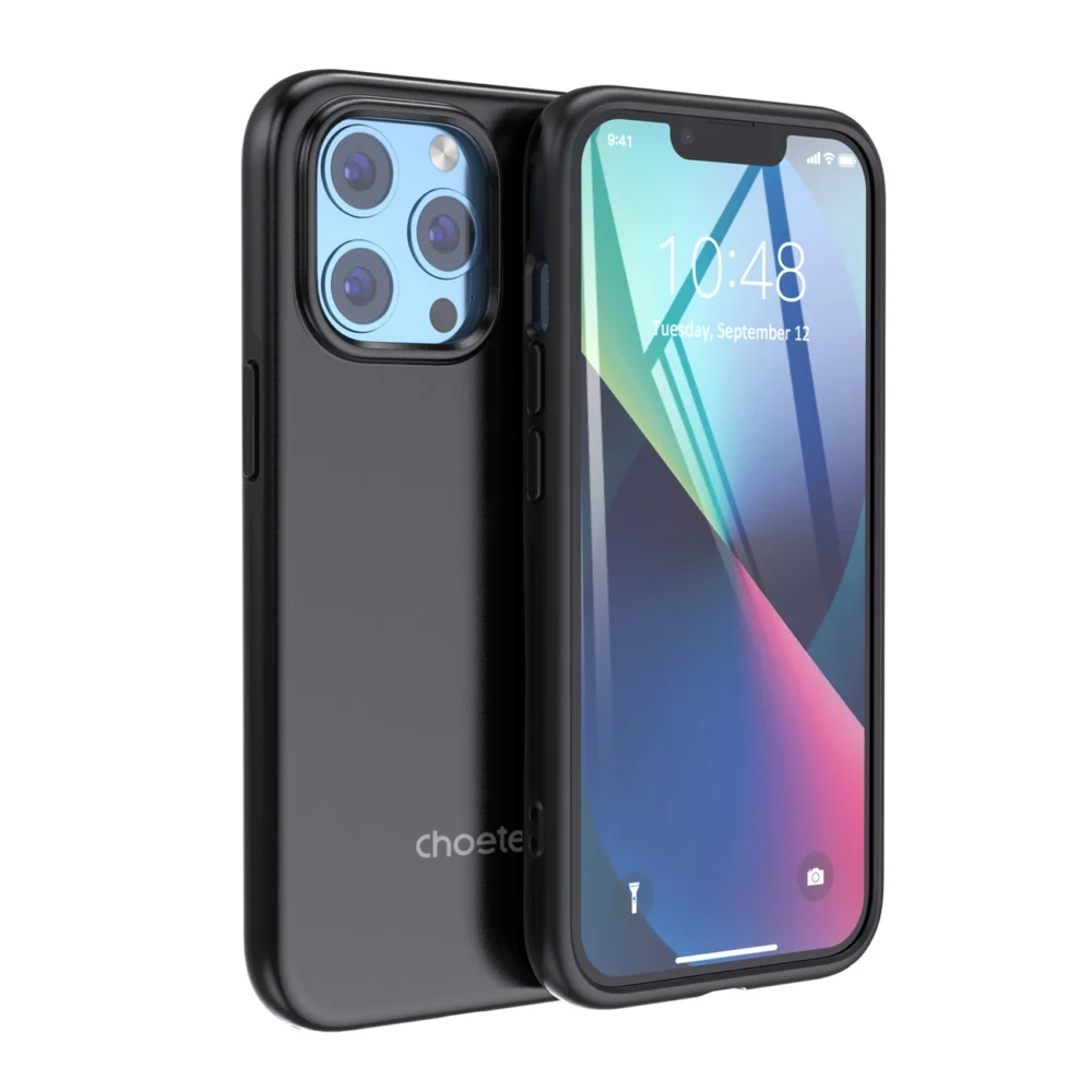 Choetech MFM Anti-drop case Made For MagSafe for iPhone 13 Pro black (PC0113-MFM-BK)eng